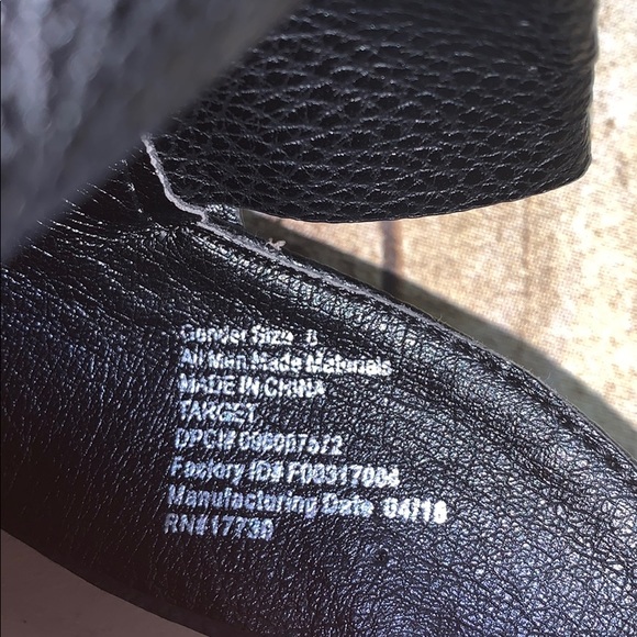 A New Day Black Studded Mules - Picture 4 of 5